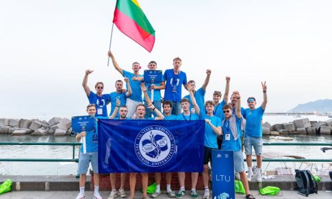 VILNIUS TECH vaikinų tinklinio rinktinė Europos universitetų žaidynėse užėmė 14-ąją vietą