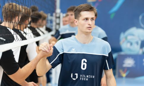 Tinklininio žaidėjas Dominykas apie sportą ir mokslus: „Išmokęs susikoncentruoti treniruotėse, tą įgūdį perkėliau ir į studijas“
