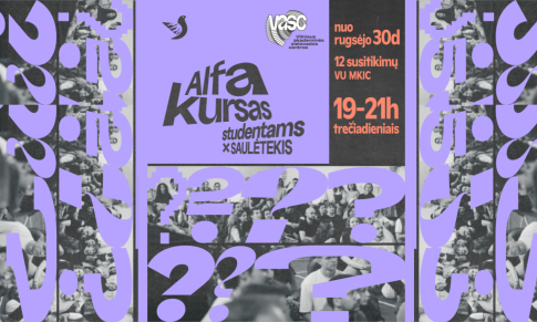 Bendruomenės kapelionas kviečia studentus prisijungti prie Alfa kurso