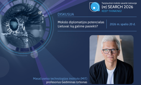 MIT profesorius G. Urbonas: „Lietuva gali ne tik dalyvauti tarptautiniuose mokslo tinkluose, bet ir juos inicijuoti“