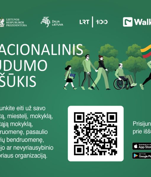 Kviečiame rinkti žingsnius ir dalyvauti aukštųjų mokyklų judumo iššūkyje